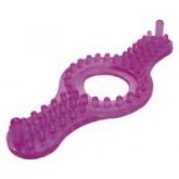 Anel Peniano Oriental com Estimulador Duplo - Rosa