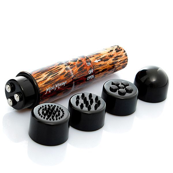 Vibrador de Oncinha com 4 Capas de Diferentes Texturas